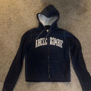 Abercrombie Navy Blue Hoodie